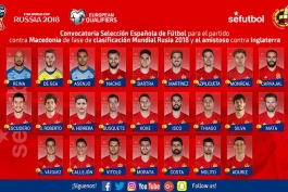 لیست جدید تیم ملی اسپانیا اعلام شد؛ حضور کم تعداد بارسایی ها