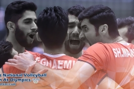 پوستر اختصاصی طرفداری؛ بمناسبت المپیکی شدن تیم ملی والیبال ایران