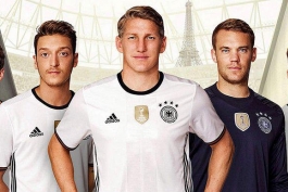 گزارش تصویری؛ رونمایی رسمی از پیراهن تیم ملی آلمان برای یورو 2016