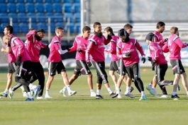 گزارش تصویری: اولین جلسه تمرینی رئال مادرید در سال 2015
