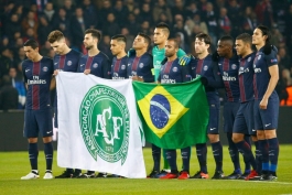 بازیکنان پاریسن ژرمن - برزیل 