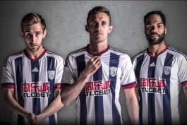 پیراهن اصلی تیم وست بروم برای فصل جدید (عکس)