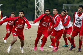 گزارش تمرین پرسپولیس