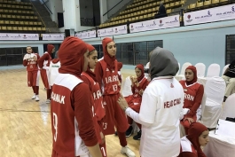 بسکتبال دختران زیر16 سال آسیا