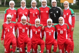 تساوی تیم فوتبال دختران جوان ایران در سومین دیدار تدارکاتی