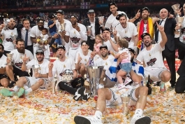 قهرمانی تیم بسکتبال رئال مادرید در جام پادشاهی اسپانیا