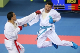 رقابت‌های کاراته قهرمانی جهان - اتریش؛ تیم کومیته مردان ایران طلایی شد