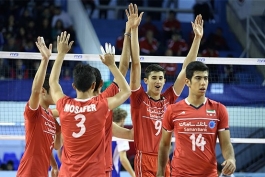 والیبال قهرمانی جوانان آسیا ــ چین تایپه؛ راهیابی جوانان ایران به مرحله نیمه‌نهایی با شکست قزاقستان