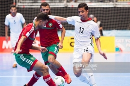 جام جهانی فوتسال کلمبیا 2016 ؛ ایران - پاراگوئه، 24 بامداد با گزارش محمدرضا احمدی از شبکه سوم سیما