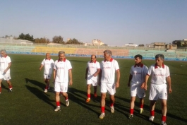 پیروزی سرخابی‌ها در افتتاحیه مسابقات فوتبال پیشکسوتان
