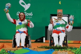پارالمپیک ریو 2016 ؛ ایران با نقره تیروکمان، در رتبه سی‌ویکم جدول توزیع مدال‎ها قرار گرفت