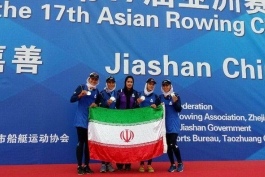 قایقرانی روئینگ قهرمانی آسیا؛ مدال های رنگارنگ برای دختران رویینگ ایران