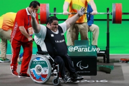 وزنه برداری پارالمپیک ریو 2016؛ آسترکی: سیامند به قولش عمل کرد