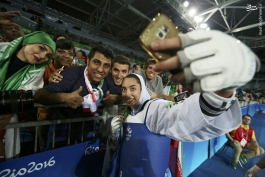 بانوی افتخار آفرین کاروان ورزشی ایران در المپیک ریو، زیر تیغ جراحان