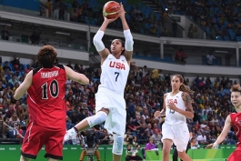 بسکتبال بانوان در المپیک ریو 2016؛ آمریکا با کنار زدن ژاپن یک قدم به ششمین طلای المپیک نزدیک شد