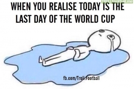 حال من وقتی جام جهانی تموم می شه 