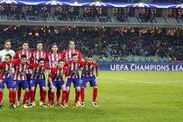 عکس تیمی اتلتیکو مادرید - لیگ قهرمانان اروپا - قره باغ