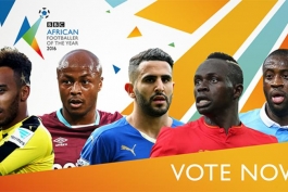 نامزدهای نهایی - بازیکن سال آفریقا - فوتبال آفریقا - 2016