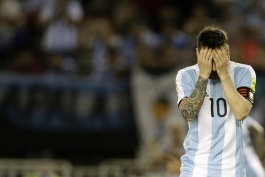 مهاجم آرژانتینی بارسلونا - کاپیتان آرژانتین - آرژانتین - شیلی - مقدماتی جام جهانی روسیه