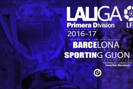 بارسلونا-اسپورتینگ خیخون - لالیگا - پیش بازی - ترکیب رسمی