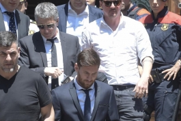 مهاجم آرژانتینی بارسلونا - پدر مسی - دادگاه مسی