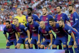 عکس تیمی بارسلونا - چاپه کوئنسه - جام خوان گمپر