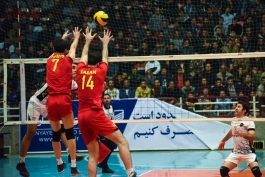 صالحین ورامین-لیگ برتر والیبال-پارسه تهران-