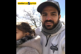 سسک فابرگاس در تعطیلات-چلسی-Cesc Fabregas