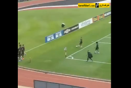 گل زیبای نیمار در تمرینات-تمرینات تیم ملی برزیل-بارسلونا-neymar