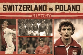 یورو 2016؛ اینفوگرافیک اختصاصی طرفداری، آمار تقابل های گذشته دو تیم لهستان و سوئیس