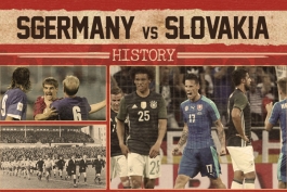 یورو 2016؛ اینفوگرافیک اختصاصی طرفداری، آمار تقابل های گذشته دو تیم آلمان و اسلواکی