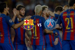barcelona vs psg 2017 - بارسلونا - پاری سن ژرمن