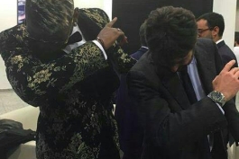 ژست عجیب پوگبا این بار با آندره آ آنیلی!