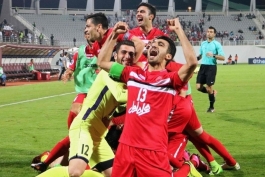 بازیکنان پرسپولیس-لیگ قهرمانان آسیا-شادی پس از گل بازیکنان پرسپولیس