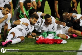 رامین رضاییان-بازیکن تیم ملی فوتبال-صعود به جام جهانی 2018