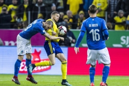 ایتالیا - سوئد - پلی آف جام جهانی روسیه 2018