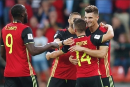 بلژیک - جبل الطارق - مقدماتی جام جهانی 2018 روسیه