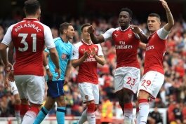 آرسنال - دنی ولبک - الکساندر لاکازت - بورنموث