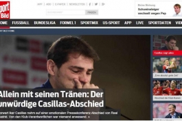 واکنش رسانه های دنیا به خبر جدایی ایکر کاسیاس از رئال مادرید
