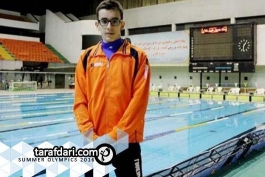 شنای المپیک ریو 2016: آریا نسیمی شاد در گروه خود هفتم شد