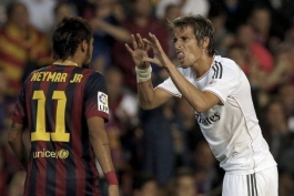 عکس/ حرکت عجیب مدافع رئال مادرید