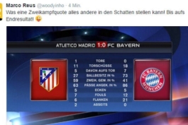 توییت کنایه دار مارکو رویس در خصوص شکست بایرن مونیخ