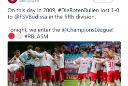 لایپزیش - لیگ قهرمانان اروپا - بوندس لیگا - توییتر