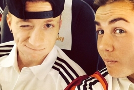 عکس جدید مارکو و ماریو در اردوی آلمان(کلاه مارکو مخفف چیه؟؟؟(