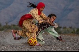 " دختران فوتباليست در سيستان و بلوچستان "