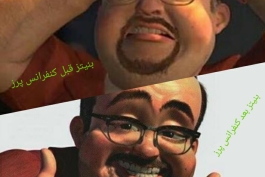 قیافه بنیتز قبل و بعد از کنفرانس مطبوعاتی پرز !