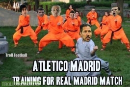 تمرینات اتلتیکو ：)))))