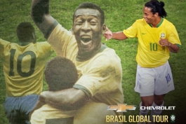 طی یک نظرسنجی، رونالدینیو بهترین شماره 10 برزیل پس از دوران پله شد
