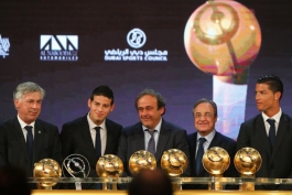 نگاهی به تمامی برندگان جایزه Globe Soccer Awards