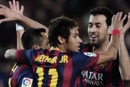 بوسکتس: بهترین بازی مان نبود، ولی اکنون به صدر نزدیک تر شده ایم